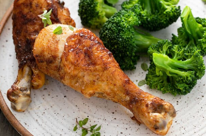 "Beat the Drums!" Baked Chicken Drumsticks